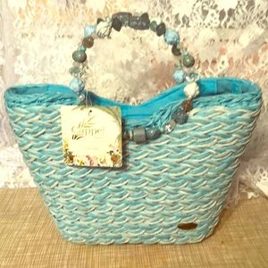 Cappelli Straworld purse/Bag 13X9 NWT